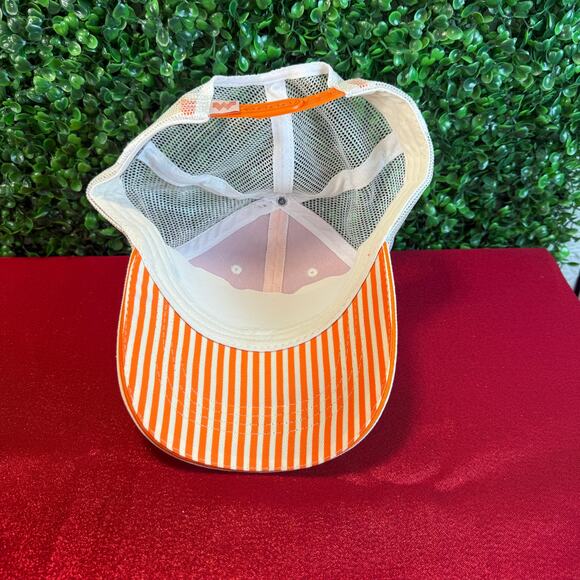 Texas Whataburger Great Taste Trucker Adult Cap Hat Rare Orange White - Picture 6 of 8